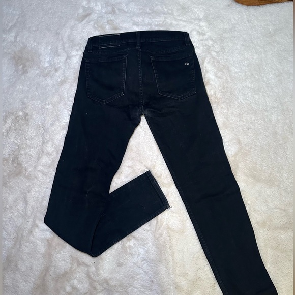 Rag & Bone Extra Slim Black denim - size 32 - Picture 7 of 8